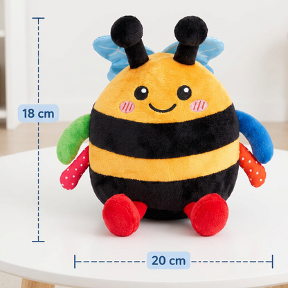 Interaktives musikalisches Plüsch-Bienchen für die Bauchlage ⠀