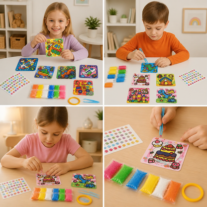 DIY-Knet-Sticker-Bastelset für Kinder