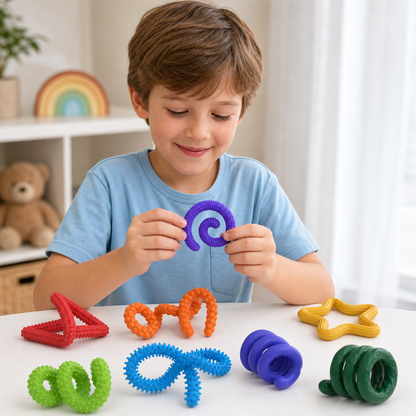 Sensorische Fidget-Sticks – Beruhigende Drehspielzeuge zum Stressabbau