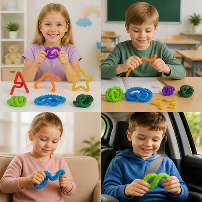 Sensorische Fidget-Sticks – Beruhigende Drehspielzeuge zum Stressabbau