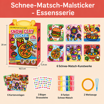 DIY-Knet-Sticker-Bastelset für Kinder