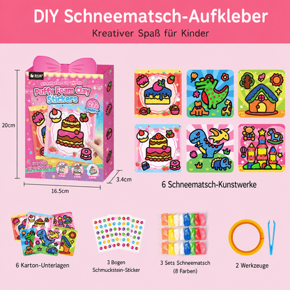 DIY-Knet-Sticker-Bastelset für Kinder