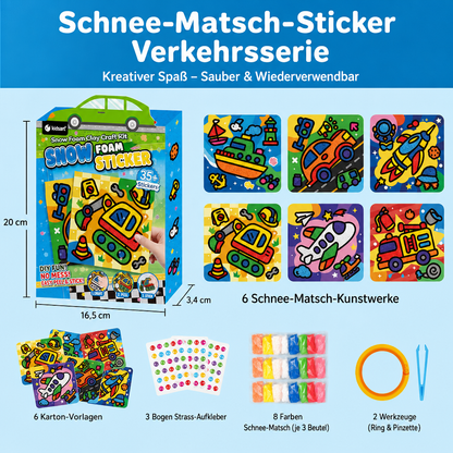 DIY-Knet-Sticker-Bastelset für Kinder