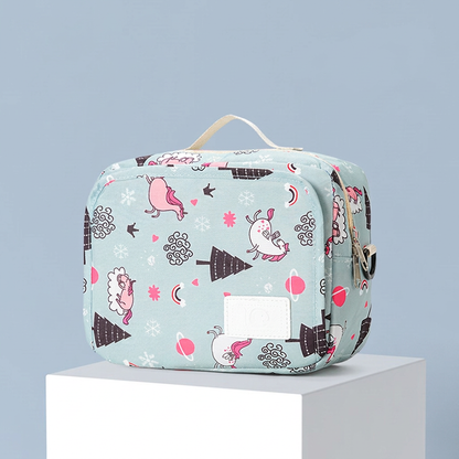 3-in-1 Kinderwagen-Organizer – Wasserdichte Wickeltasche mit isolierten Fächern