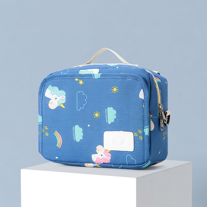3-in-1 Kinderwagen-Organizer – Wasserdichte Wickeltasche mit isolierten Fächern