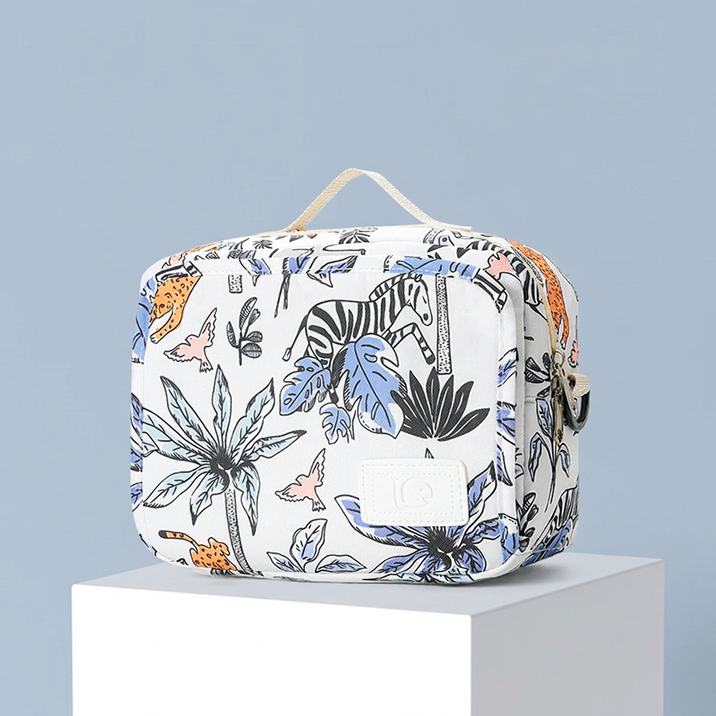 3-in-1 Kinderwagen-Organizer – Wasserdichte Wickeltasche mit isolierten Fächern