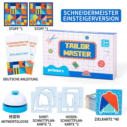 Tailor Master Formen-Zuordnungsspiel aus Holz