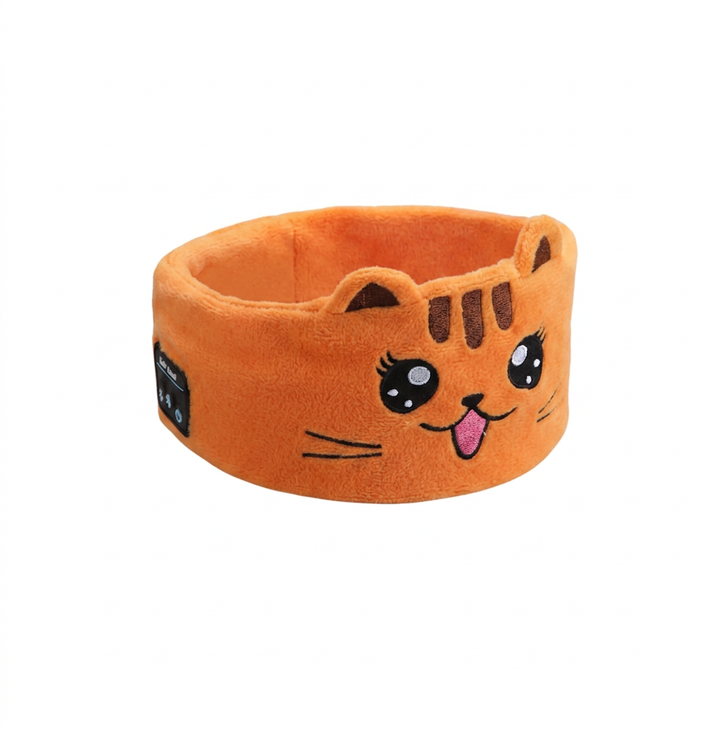 2-in-1 Schlaf-Kopfband mit Bluetooth-Lautsprechern – Weiches Kopfband für Reisen & entspannten Schlaf
