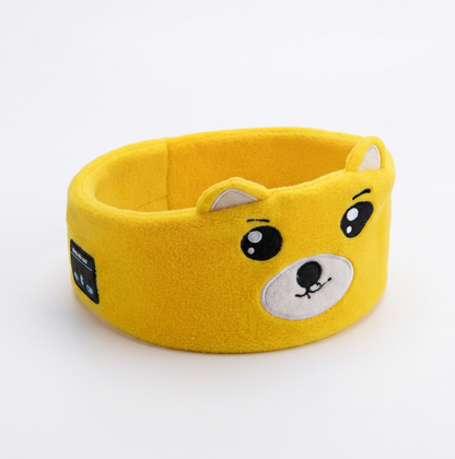 2-in-1 Schlaf-Kopfband mit Bluetooth-Lautsprechern – Weiches Kopfband für Reisen & entspannten Schlaf