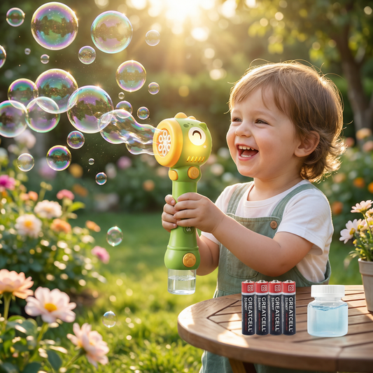 Leuchtender Seifenblasen-Stab für Kinder – Automatischer Bubble Maker