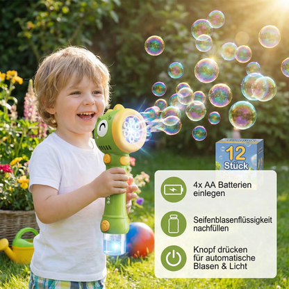 Leuchtender Seifenblasen-Stab für Kinder – Automatischer Bubble Maker