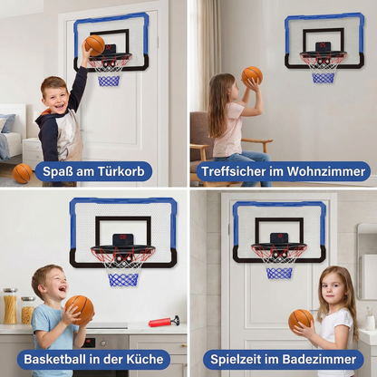 Mini Basketballkorb für Kinder – Wand- & Türkorb Set für Zuhause
