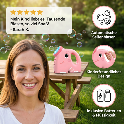 Seifenblasen Elefant