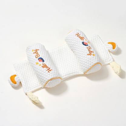 Verstellbares Babykopfkissen mit Hirsefüllung