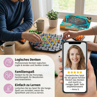 Gummi Band Dreieck Schach Familien Spiel