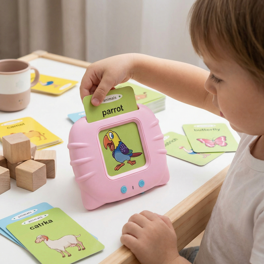 Sprechende Englisch Lernkarten – Interaktives Lernspiel für Kinder