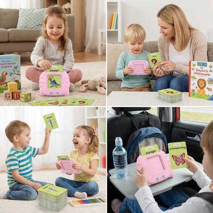 Sprechende Englisch Lernkarten – Interaktives Lernspiel für Kinder