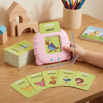 Sprechende Englisch Lernkarten – Interaktives Lernspiel für Kinder