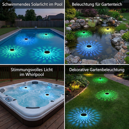 Schwimmendes Solar Led Licht mit Fernbedienung