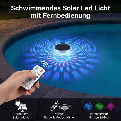 Schwimmendes Solar Led Licht mit Fernbedienung