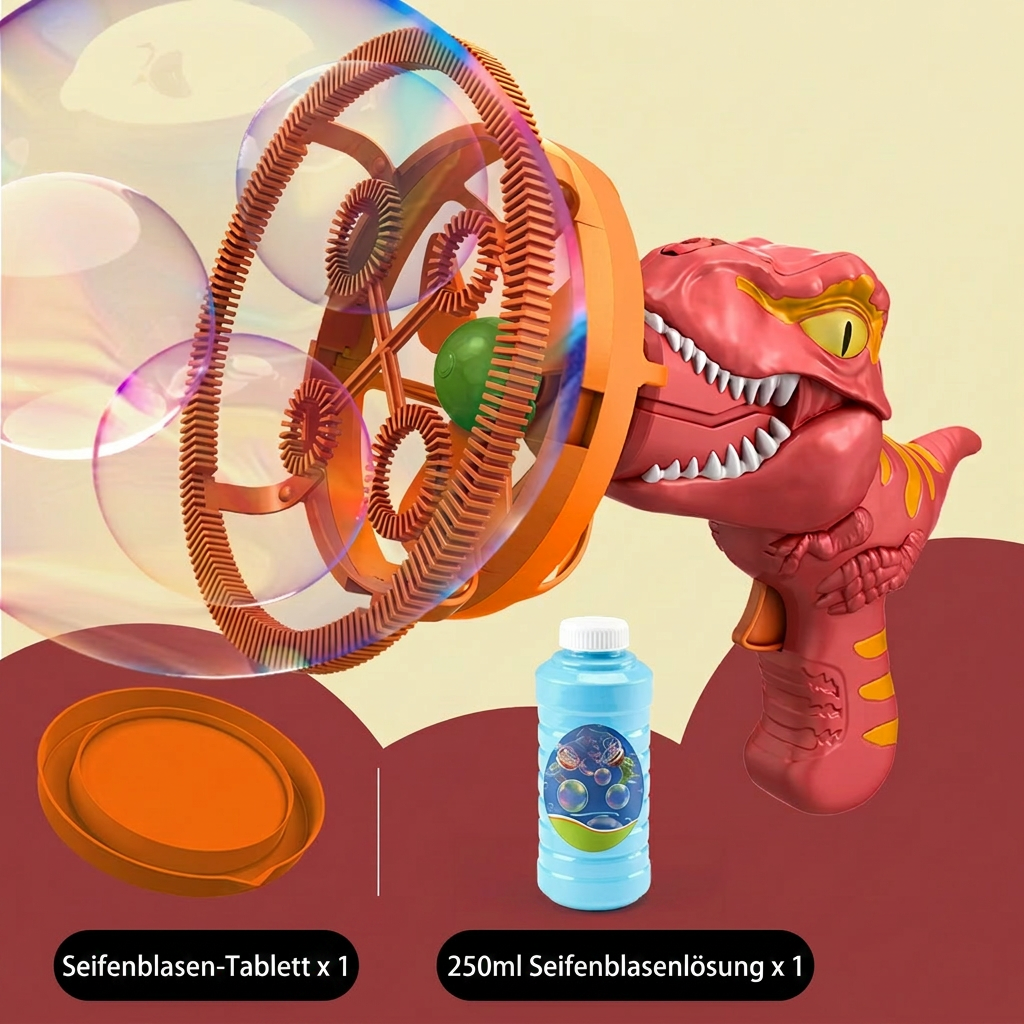 Dino Seifenblasen-Kanone