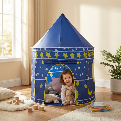 Outdoor & Indoor Sternenhimmel Kinder-Spielzelt – Magisches Schloss für kleine Abenteurer
