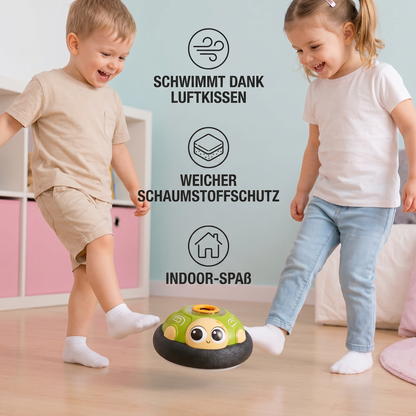 Niedlicher schwimmender Luftfußball mit weicher Schaumstoffpolsterung