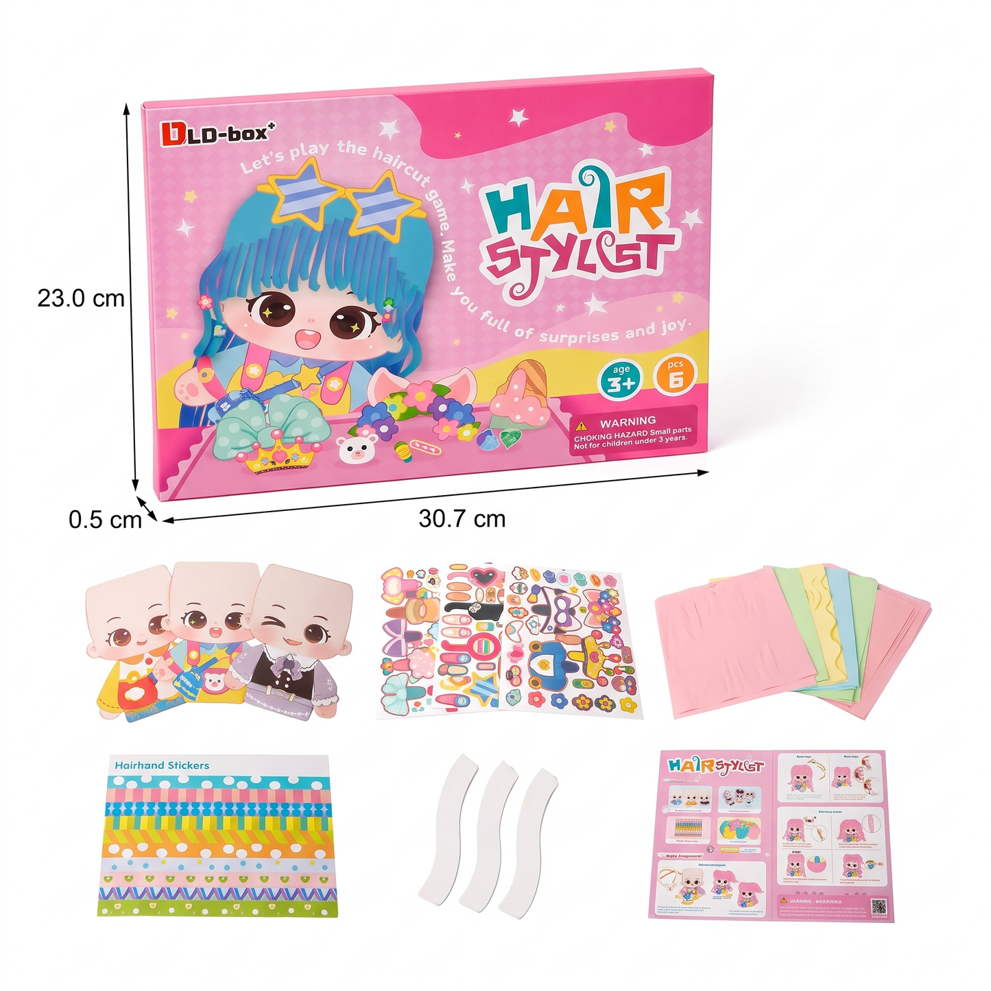 DIY-Friseur-Bastelset für Kinder
