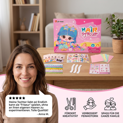 DIY-Friseur-Bastelset für Kinder