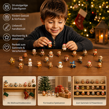 24-Tage Eulen-Adventskalender