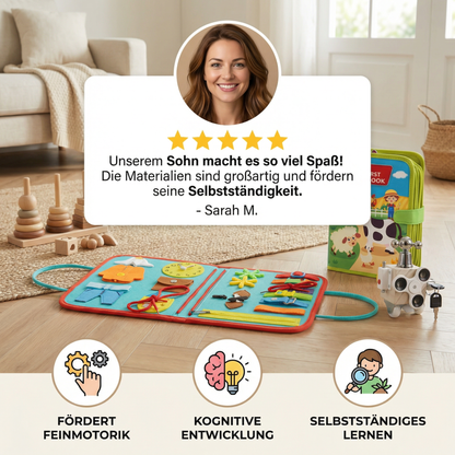 3-Teiliges Montessori Spiel- & Entdeckerset für selbstständiges Lernen