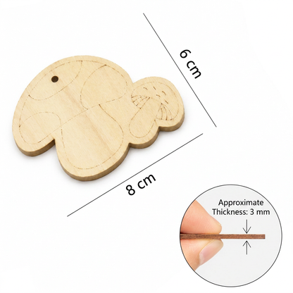 DIY-Holz-Bastelset zum Bemalen & Spielen für Kinder