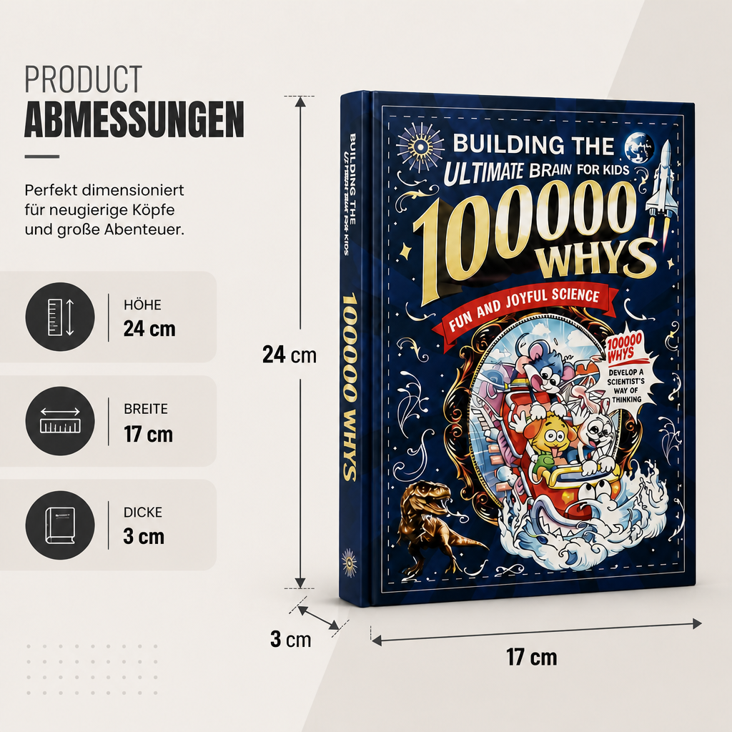 100.000 Warum-Fragen – Kinderbuch mit Fragen & spannenden Fakten
