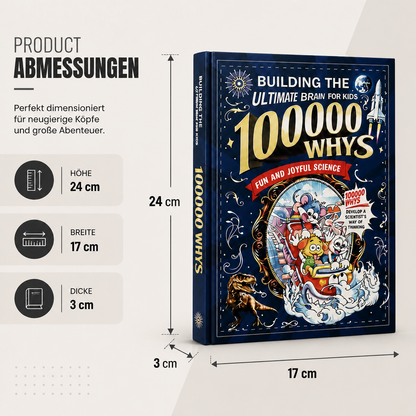 100.000 Warum-Fragen – Kinderbuch mit Fragen & spannenden Fakten