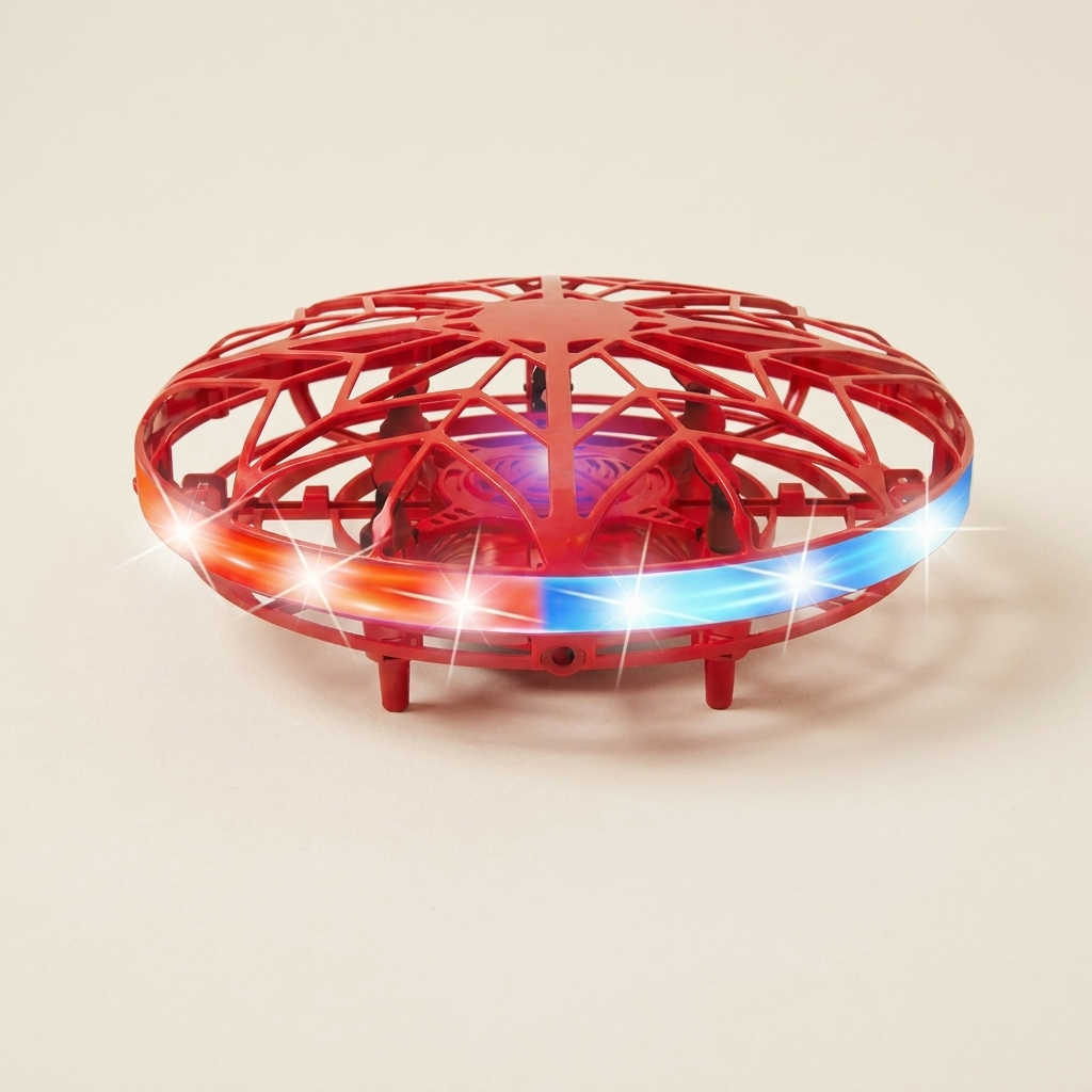 Bewegungsgesteuerte LED-UFO-Flugdrohne