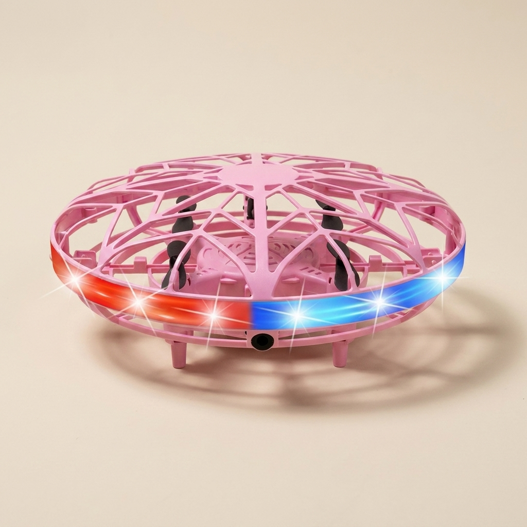 Bewegungsgesteuerte LED-UFO-Flugdrohne