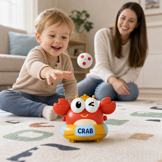Elektrisches schwebendes Krabbenball-Spielzeug für Kinder