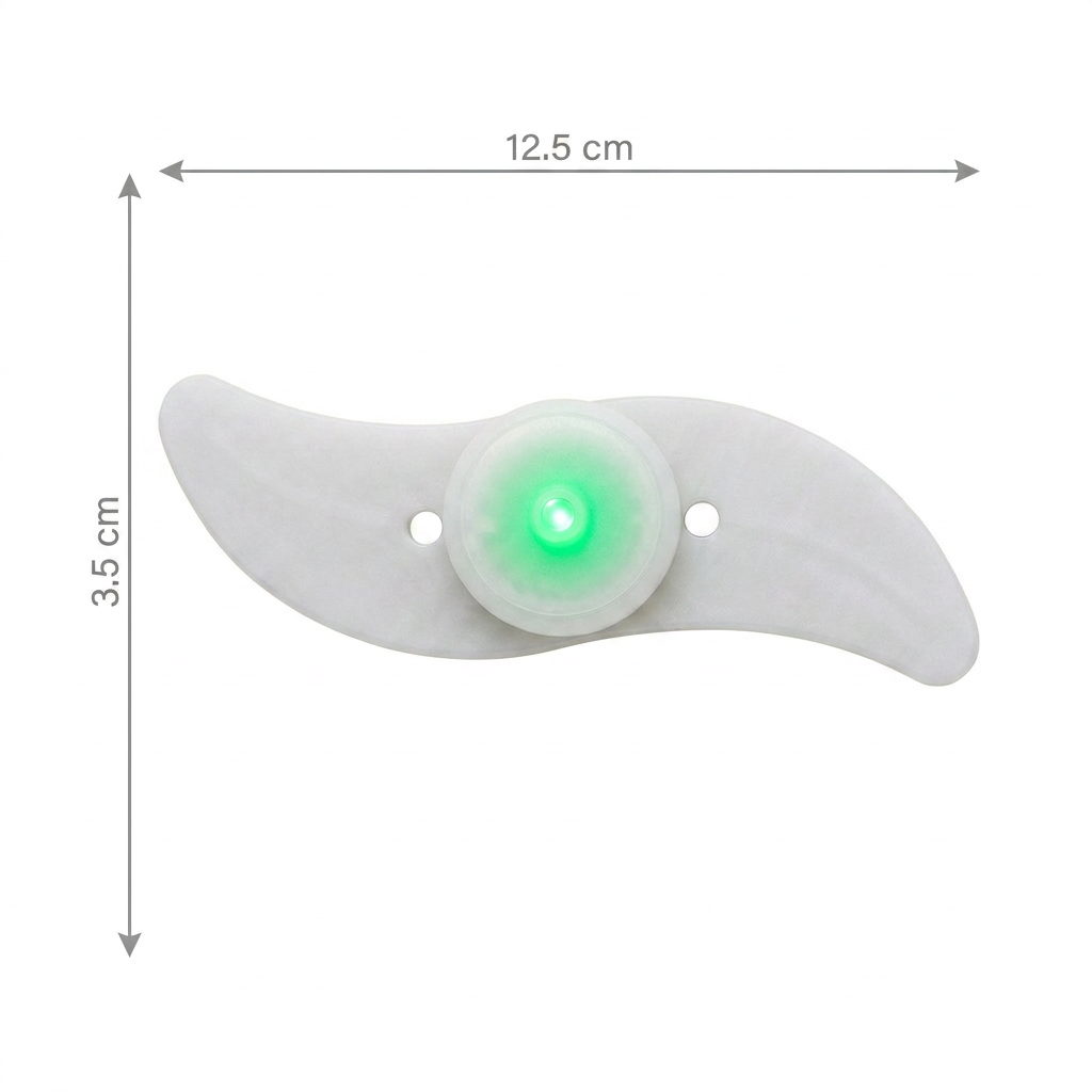 Bunte LED-Speichenlichter fürs Fahrrad