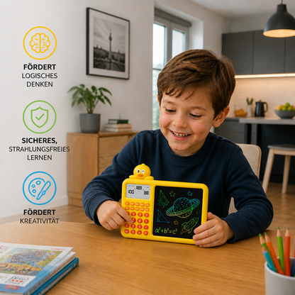 Interaktives Mathe-Zeichen- & Lösch-Lernset für Kinder