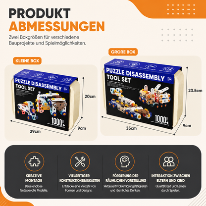 DIY-Werkzeugset für Kinder mit elektrischem Bohrer – MINT-Bauset
