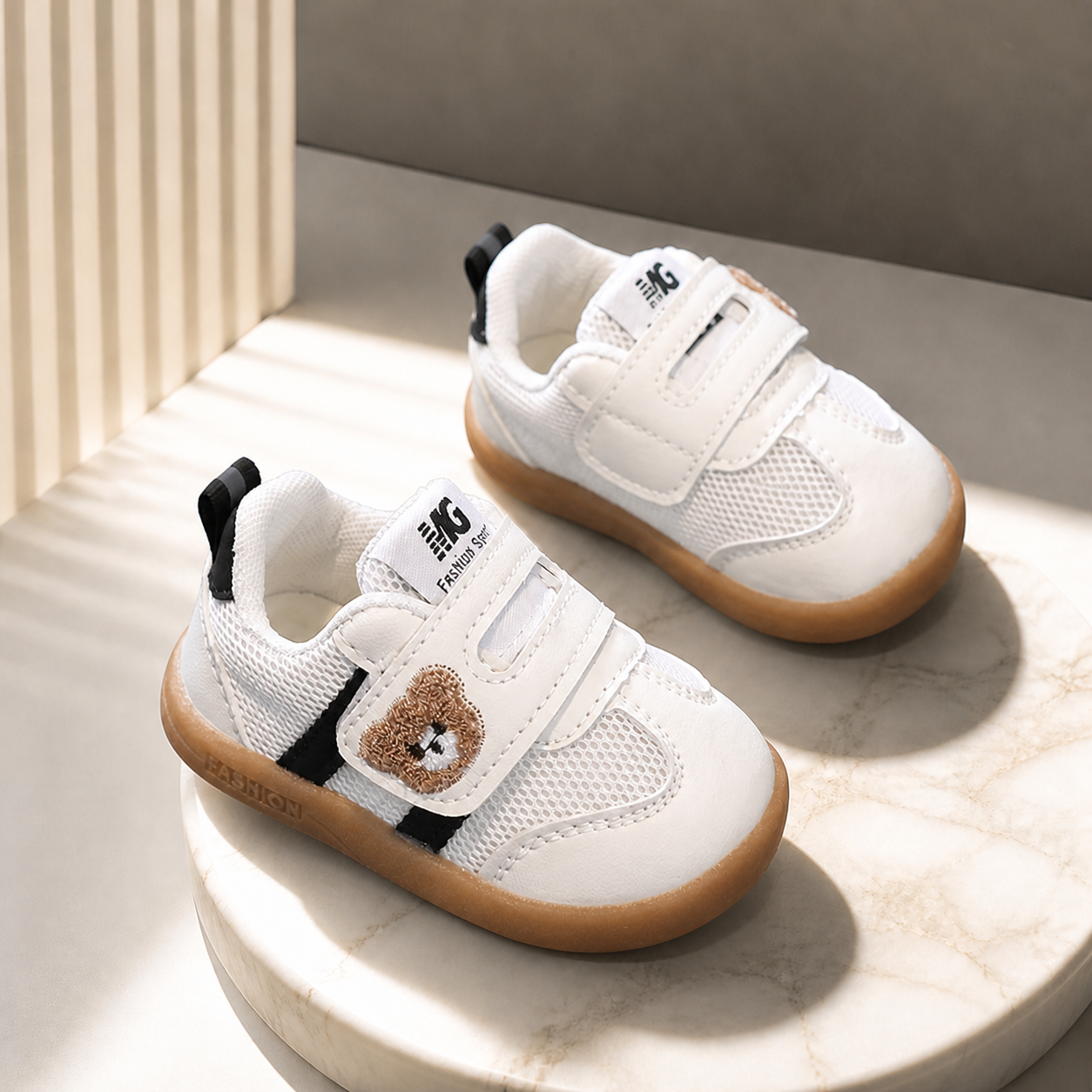 Atmungsaktive Lauflernschuhe für Babys & Kleinkinder – Weiche, rutschfeste Sohle