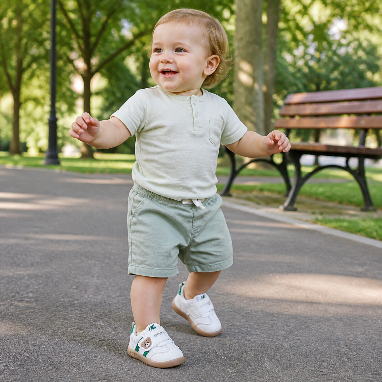 Atmungsaktive Lauflernschuhe für Babys & Kleinkinder – Weiche, rutschfeste Sohle