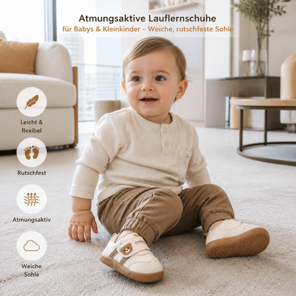 Atmungsaktive Lauflernschuhe für Babys & Kleinkinder – Weiche, rutschfeste Sohle