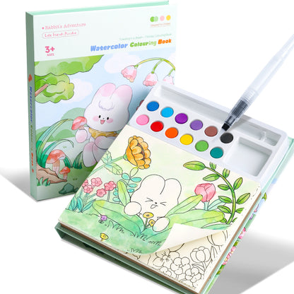 Alles-in-einem Aquarell-Malbuch