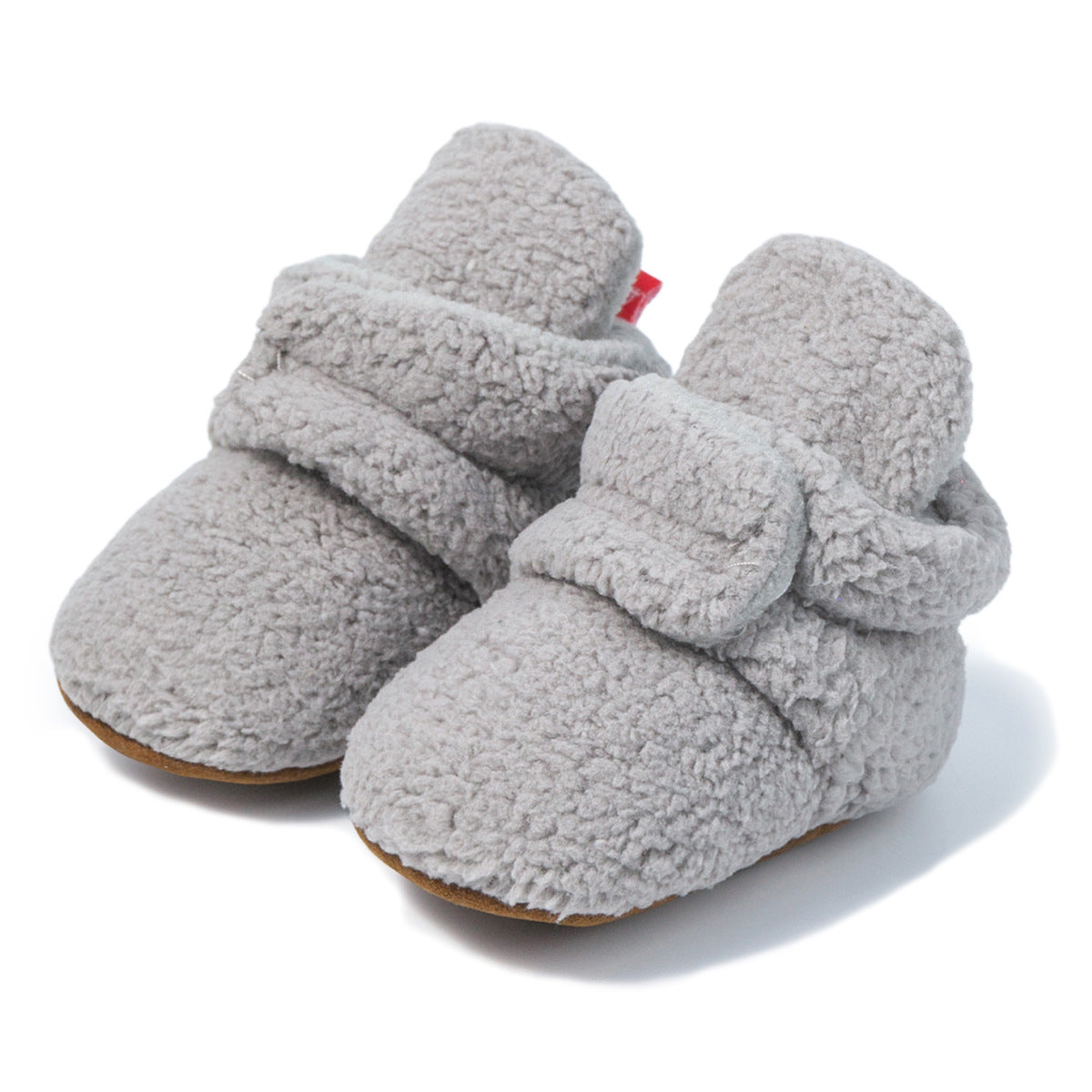 Warme & gemütliche Sherpa-Baby-Booties für den Winter
