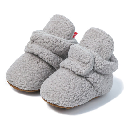 Warme & gemütliche Sherpa-Baby-Booties für den Winter