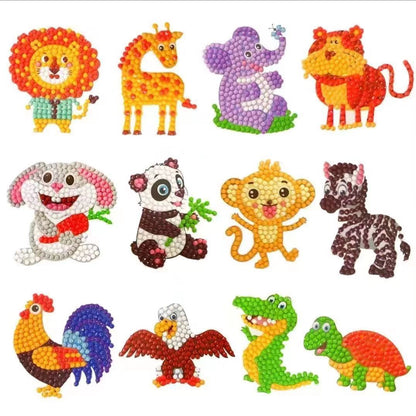 DIY-Diamond-Painting-Sticker-Bastelset für Kinder