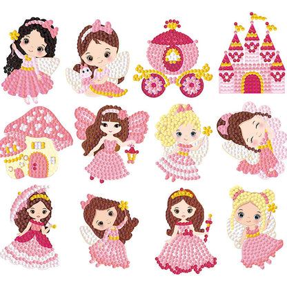 DIY-Diamond-Painting-Sticker-Bastelset für Kinder