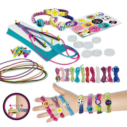 Kreatives Armband Flechtset