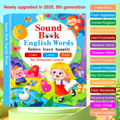 Interaktives Englisch-Soundbuch für Kinder – Antippen, Anhören & Spielerisch Lernen